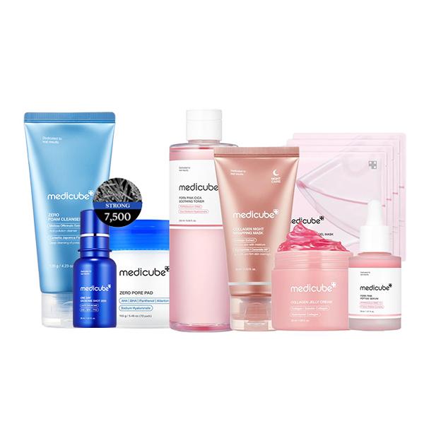Glass Glow Skincare Set – 8 Products for Radiant, Gentle Skin