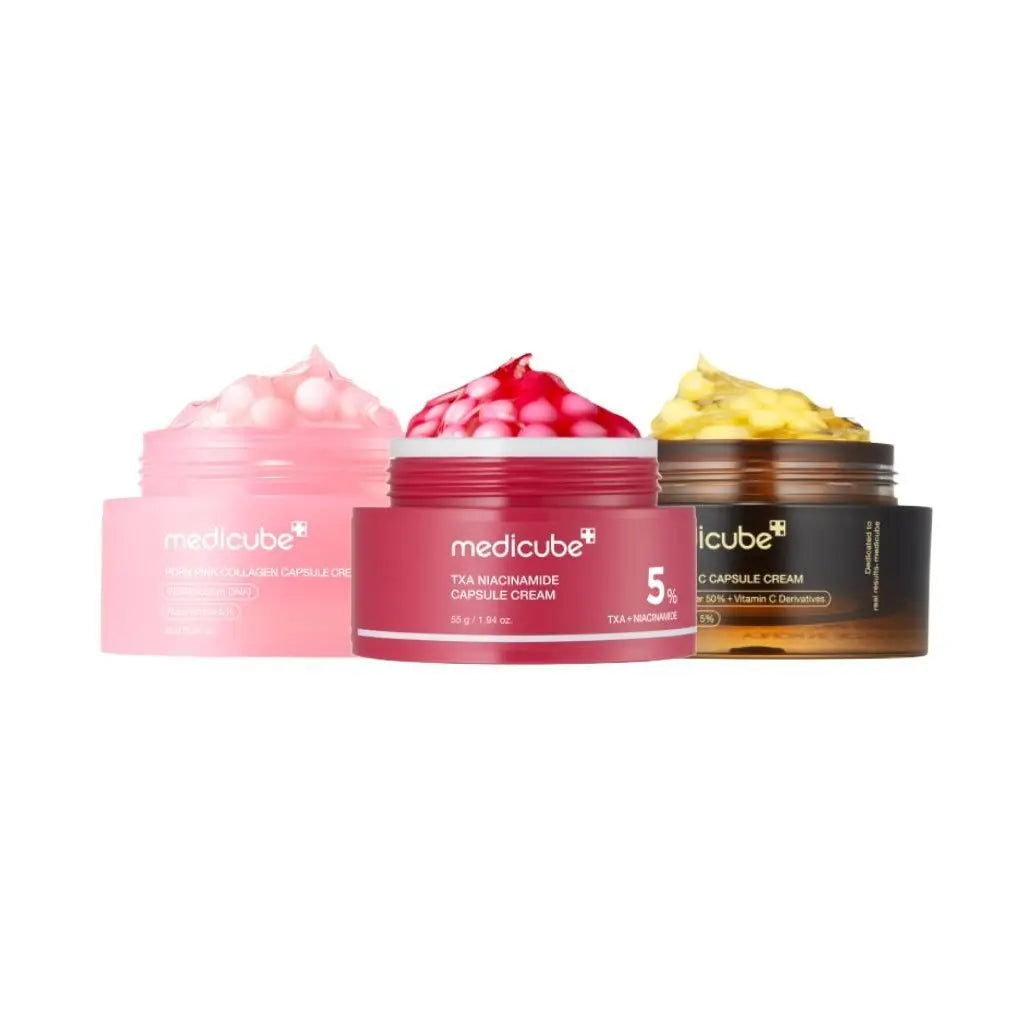 Mix & Match Boba Cream Set – Glow, Hydration & Even Skin Tone | K-Beauty Skincare